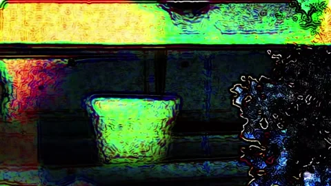 A close up of a colorful wall 스톡 동영상 157868113