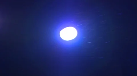 Close Up of Colourful Changing Lights In a Dance Studio Stock Footage 27173880