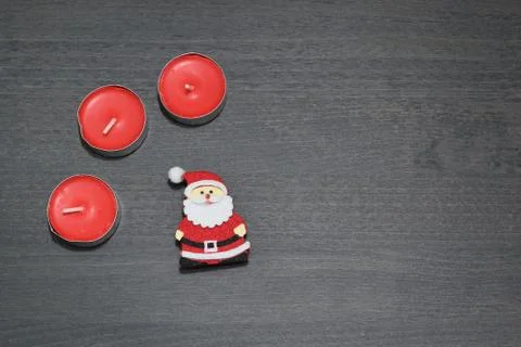 Close up of a composition of Christmas decorations Фото