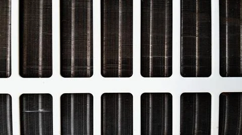 Close up compressor panel Stock Photos