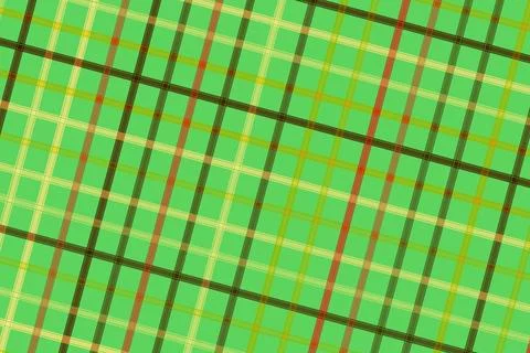 Close-up of a computer chip with green and red details Stock Illustration