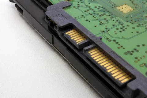 Close Up of A Computer Harddisk Stock Photos