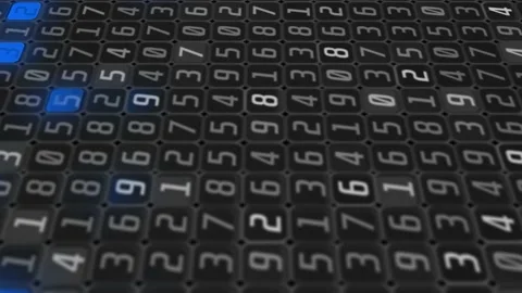 A close up of a computer keyboard Stock Footage 155220140