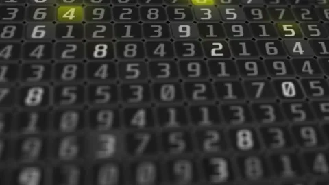 A close up of a computer keyboard Stock Footage 155220573