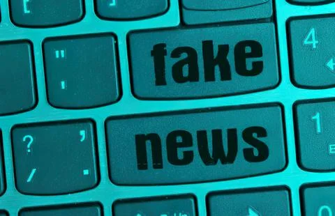 Close-up of a computer keyboard with the words take news Stock Photos