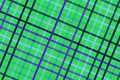 Close-up of a computer microchip with green and blue colors Stock Photos