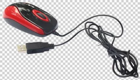 Close up of computer mouse Foto stock