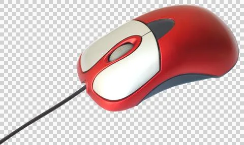 Close up of computer mouse Fotos Stock