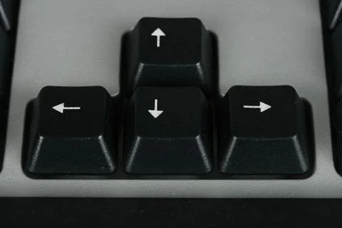 Close up of computer or laptop keyboard Stock Photos