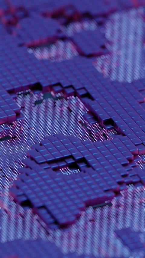 A close up of a computer processor Stock Footage 309925480