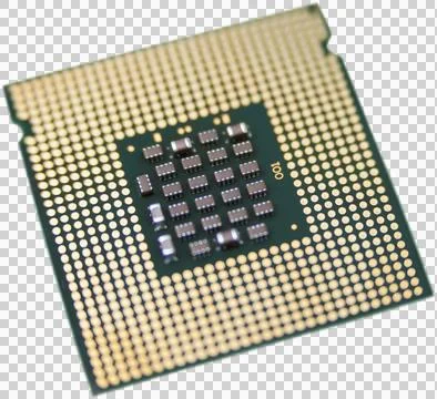 Close-up of computer processor Stock Photos
