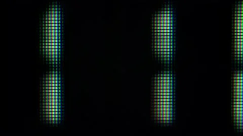 Close up on computer screen binary code on black background. 스톡 동영상 139634353