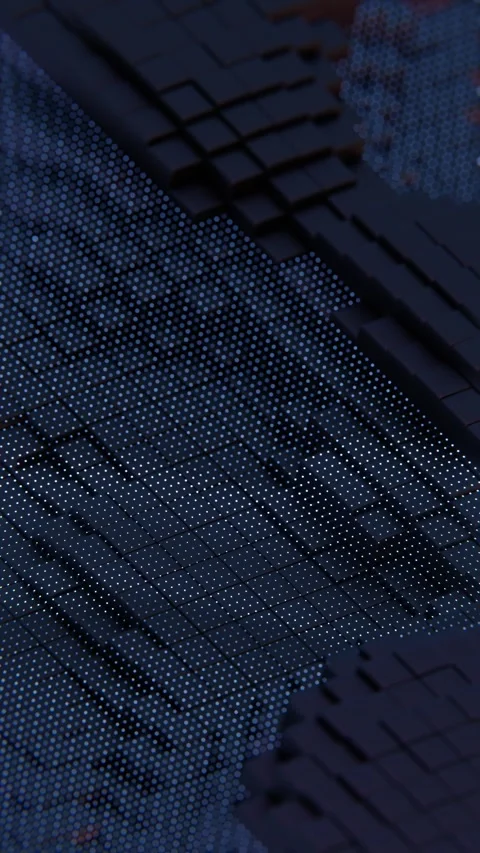 A close up of a computer screen with a blue background Video stock 309924737