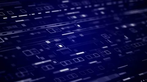 A close up of a computer screen with a lot of numbers on it Stock Photos