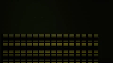Close-up of computer screen with many small squares. Stock Footage 336226878
