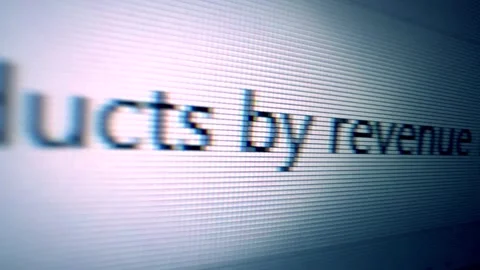 Close-up of computer screen text write a query, symbolizing artificial Stock Footage 317920129