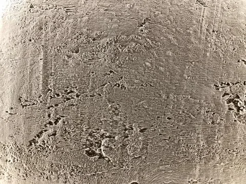 Close-up of the concrete stone surface. The structure of the wall 写真素材