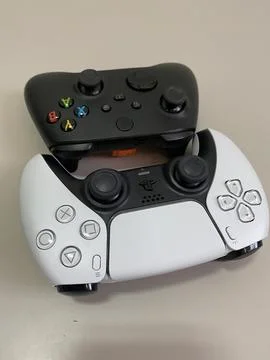 Close up Console game controler Stock Photos