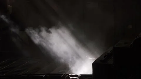 Close-up of the conveyor line of a metal rolling mill, various metal structures. 動画素材 177807491
