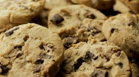 Close up Cookies Video stock 11023071