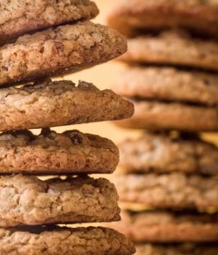 Close up of cookies Stock Photos