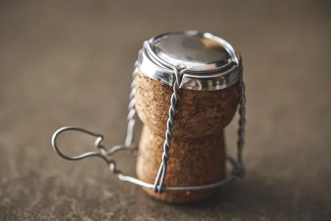 Close up of a cork Stock Photos