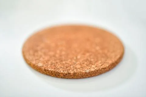 Close up of a cork placemat Stock Photos