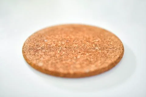 Close up of a cork placemat Stock Photos