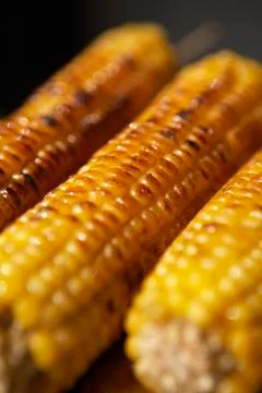 Close Up Of Corn Cobs Foto stock
