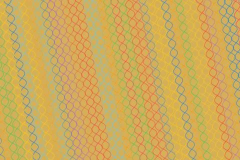 Close-up of cornfield with yellow corn plants in sunlight Illustration