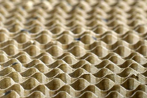 Close up of corrugated board Stock Photos