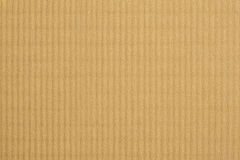 Close-Up of Corrugated Cardboard Texture Background Use Stock Photos