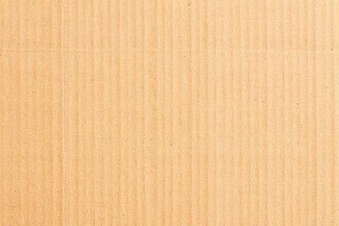 Close-Up of Corrugated Cardboard Texture Background Use Stock Photos