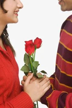 Close-up of a couple Stockfoto's