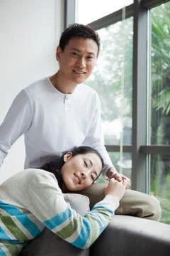 A close couple Stock Photos