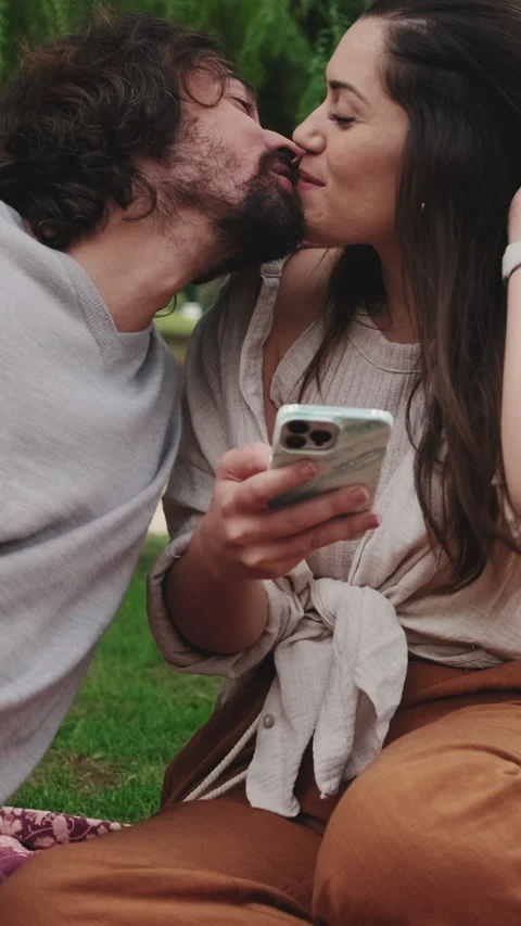 Close-up of couple using mobile phone Stock Footage 227135991