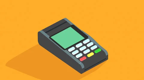 Close-up Of A Credit Card Reader 스톡 동영상 60098526