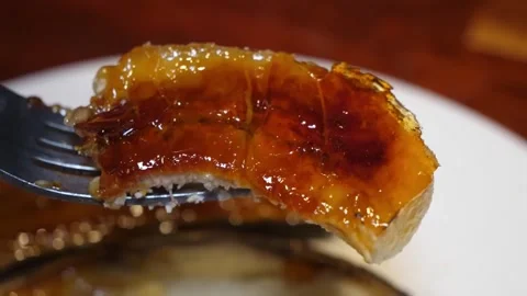 Close-up of Crispy Roasted Suckling Pig Skin with Juicy Meat Video stock 332817783