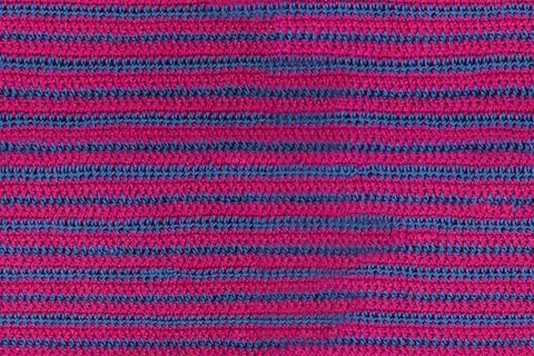 Close up crochet rows seamless pattern, abstract hobby textured backdrop Stockfoto's