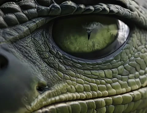 Close up of a crocodile Stock-Footage 278660970