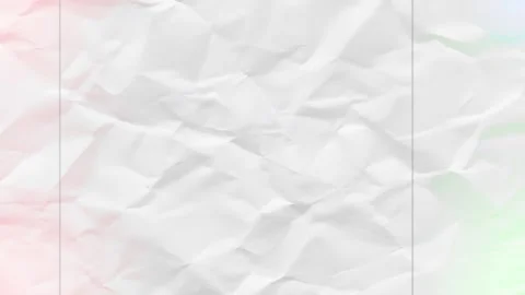 Close-up of crumpled white paper with soft pink gradient a detailed macro sho Stockbeeldmateriaal 334834867
