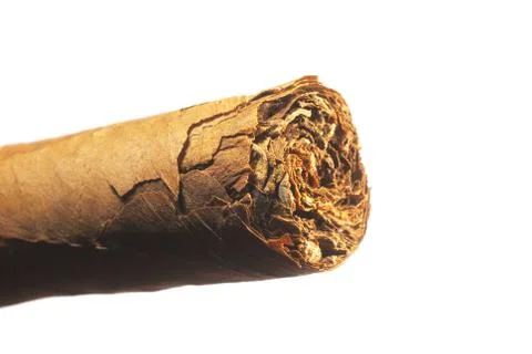 Close-up of cuban cigar Stock Photos