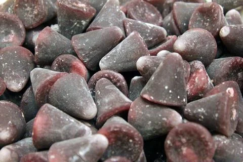 Close up of cuberdon candies Stock Photos