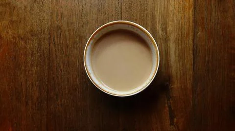 Close up of a cup of coffee Foto stock