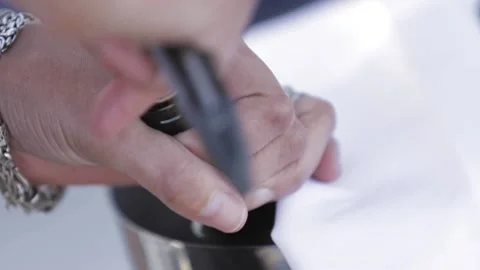 A close up of a cup Video stock 155462935
