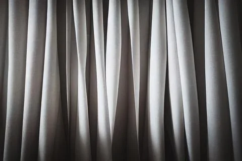 Close-up curtains. Stock Illustration