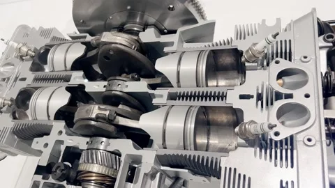 Engine Split Stock Footage ~ Royalty Free Stock Videos | Pond5