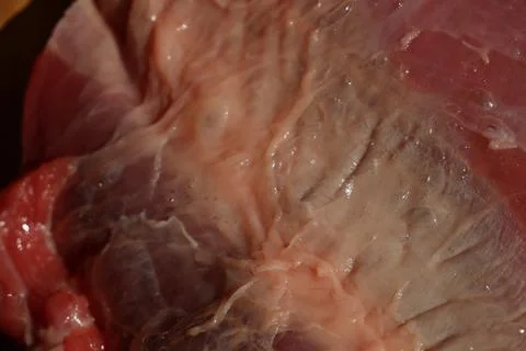 Close up of a cut of reed beef Stock Photos