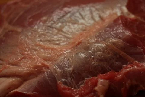 Close up of a cut of reed beef Stock Photos