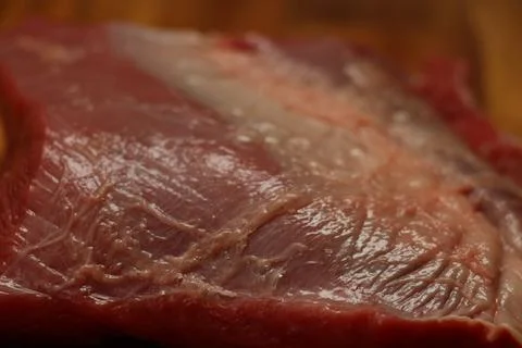 Close up of a cut of reed beef Foto stock